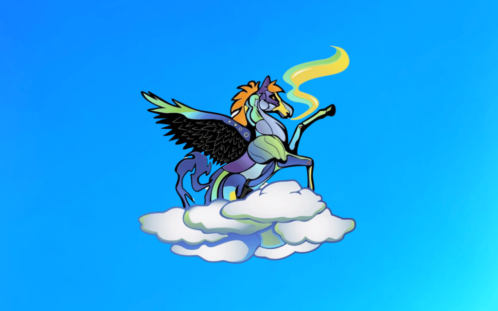 FLYING HORSE Logo