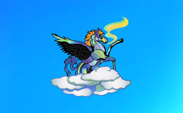 FLYING HORSE Logo