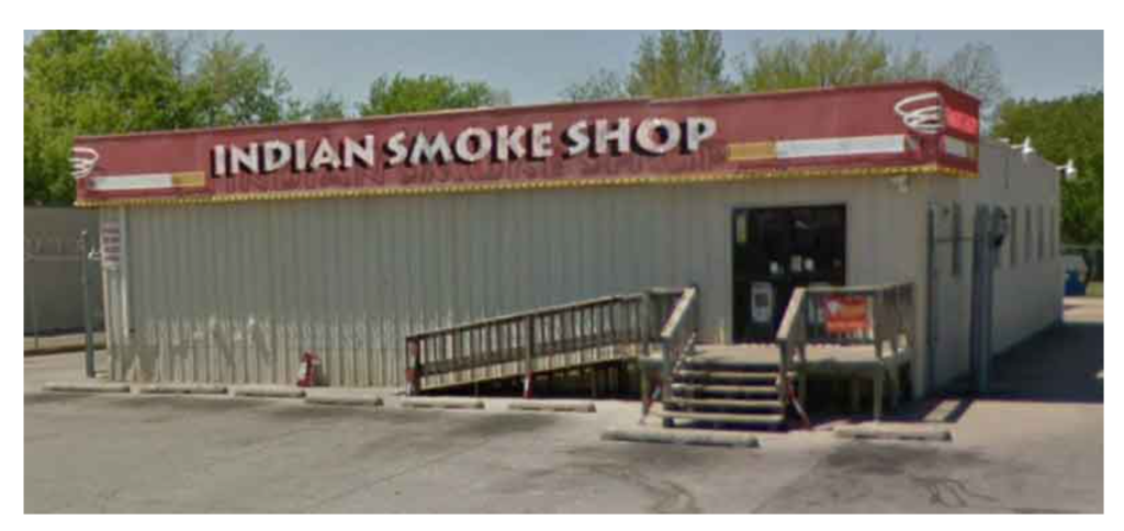 Online Smoke Shop outside